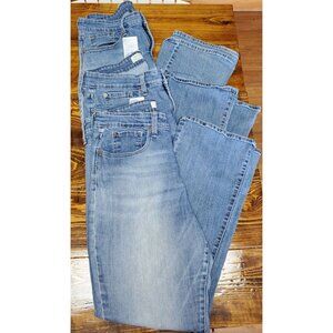 3 Women Levi Strauss Signature Mid Rise Boot Cut 31W 30L